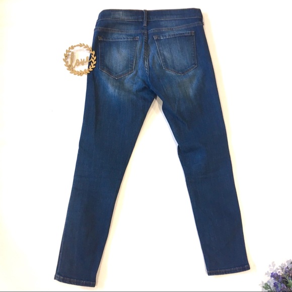 Banana Republic Skinny Ankle Distressed Jeans - Picture 6 of 7
